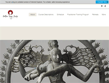Tablet Screenshot of horneryoga.com